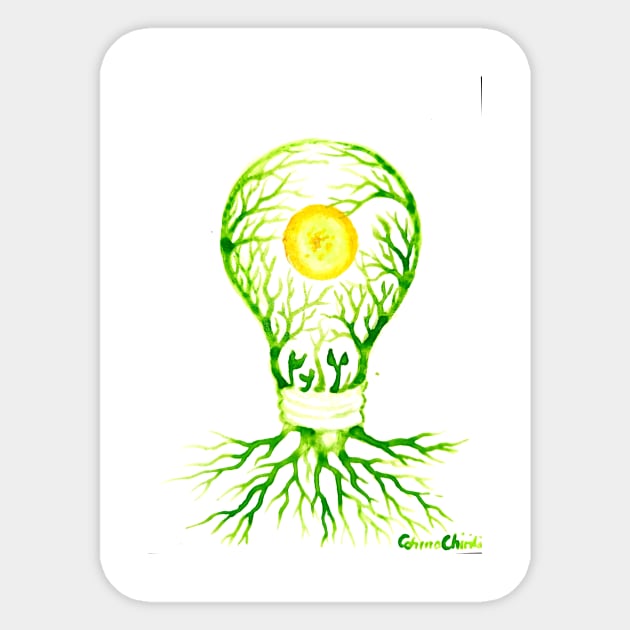 Green energy Sticker by CORinAZONe